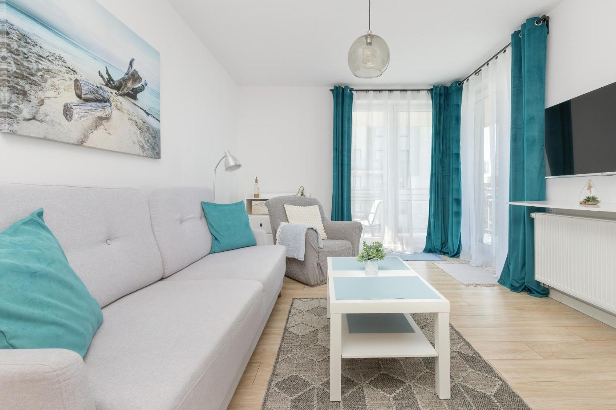Jasny & Przestronny Apartament Z Balkonem I Parkingiem By Rent Like Home กดิเนีย ภายนอก รูปภาพ
