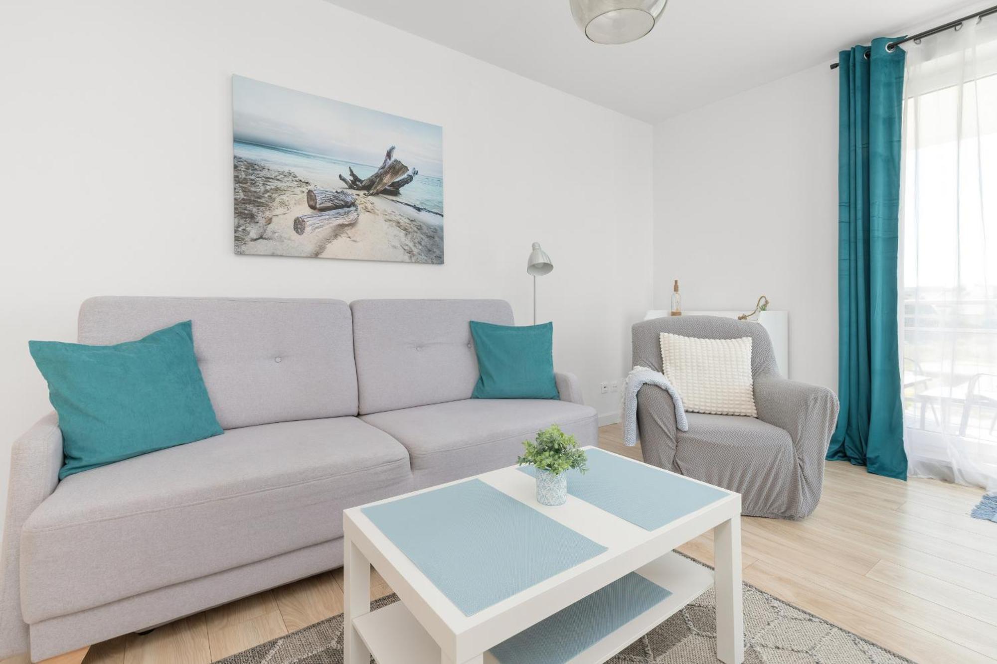 Jasny & Przestronny Apartament Z Balkonem I Parkingiem By Rent Like Home กดิเนีย ภายนอก รูปภาพ